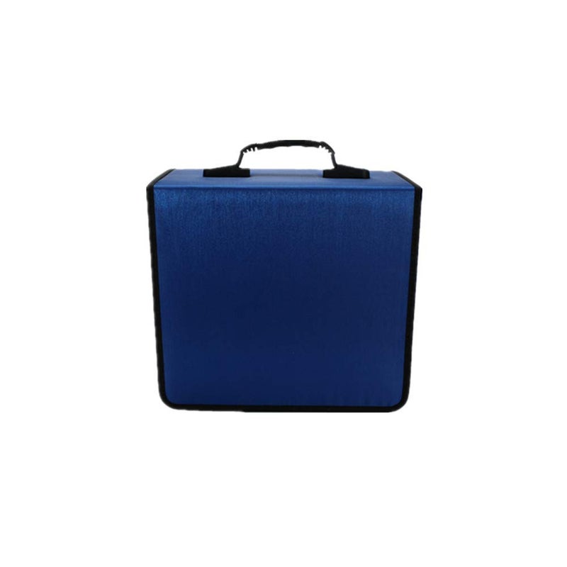Penlonda CD/DVD Case Holder Organizer Wallet Sleeves Booklet Binder,Storage 400 Capacity Disc(Blue) - Image 3